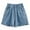 Light Blue, variant on HBFAGFB Women Casual Pants Elastic Waist Fashion Casual Loose Jeans Short with Pockets Light Blue Size XL