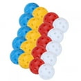 thumbnail image 3 of LOVEVER 20-Pack Mixed Color Plastic Airflow Hollow Golf Balls for Indoor Practice and Training, 3 of 8