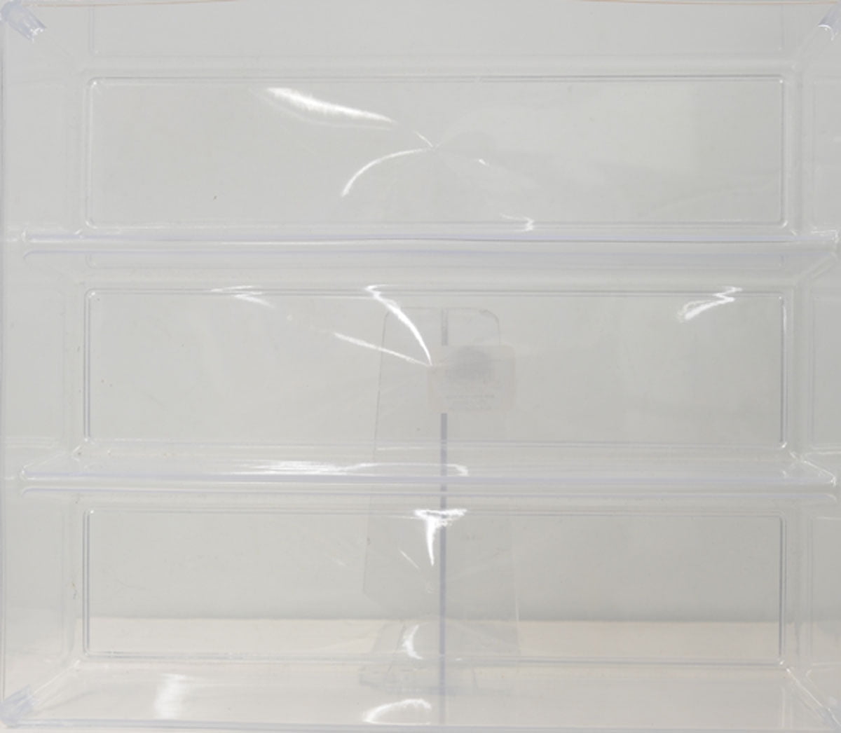 Mainstays 3 Compartment Drawer Organizer Clear Com
