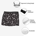 thumbnail image 5 of Wukai Anchors Print Men’s Underwear Breathable Boxer Briefs,&nbsp;Moisture Wicking & Breathable-Small, 5 of 7