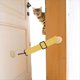 thumbnail image 4 of Pestillo Puerta Mascotas Abridor de Puerta Ajustable para Gatos Puerta para Mascotas Correa Sin Perforaciones el Bloqueo Correa de Entrada para Gatos Mantiene Perro Fuera A, 4 of 8