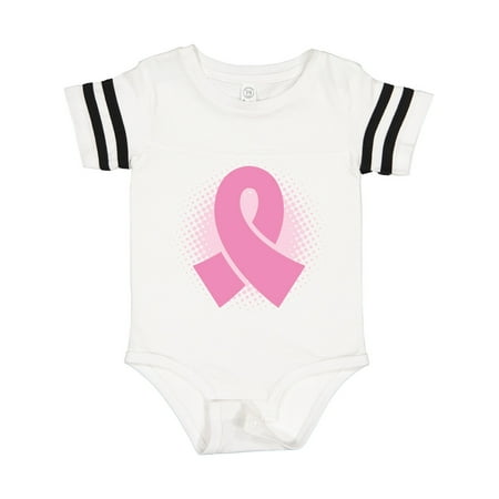 

Inktastic Breast Cancer Pink Ribbon Awareness Month Gift Baby Girl Bodysuit