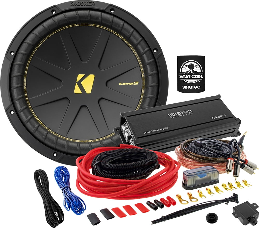 Kicker ZX1500.1 Car Stereo Zx Series Class D Mono 1500W Subwoofer