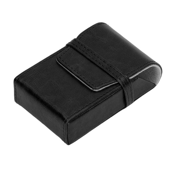 Cigarette Box,PU Leather Cigarette Box Cigarette Holder Cigarette Case Sleek Aesthetic