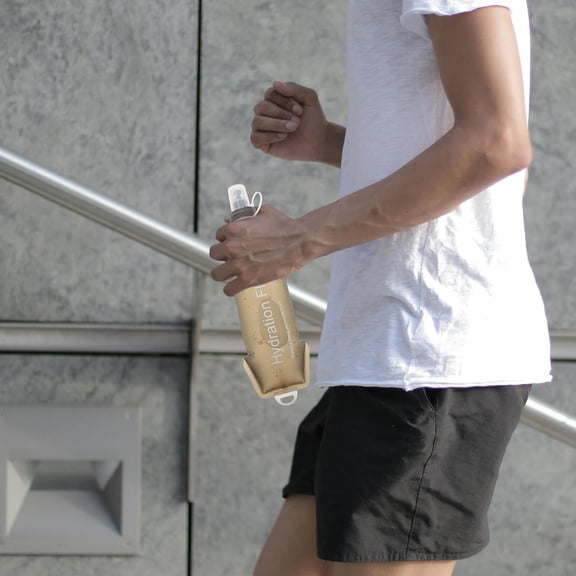 LOLIPPYY Foldable Water Bottle Soft Bottle With Leakproof Seal 1Pack For Running