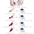 thumbnail image 3 of 72W UV LED Nail Lamp Quick Drying Gel Nail Dryer with 4 Timer Settings Smart IR Sensor Nail UV Light for Gel Polish Gel Curing Lamp for Toes Nails Compatible with All Gel Types, 3 of 7