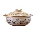 thumbnail image 1 of Coarse Pottery Pot Household Soup Stew Cooking Porridge Pot Ceramic Soup Pot Rice High Temperature Resistant Casserole, 2L/3.5L, 1 of 7