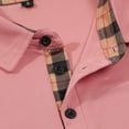 thumbnail image 4 of Men's Shirts for Spring and Autumn Casual Button-Down Solid Color Short Sleeve Shirt for Everyday Comfort, 4 of 7