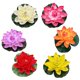 thumbnail image 4 of Flor de loto artificial Kinzd, nenúfar flotante falso para jardín, estanque, pecera, decoración, 4 of 8