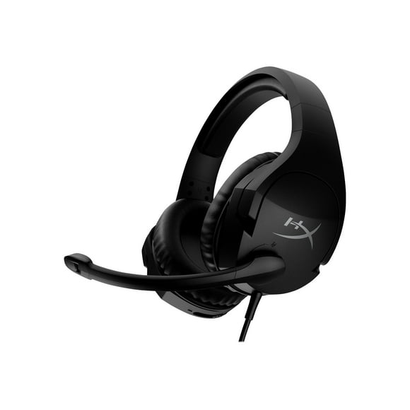 HyperX Cloud Stinger S - Gaming - Headset - 7.1 channel - full size - wired - USB, 3.5 mm jack - black - for Laptop 15, 15s, 17; Pavilion Laptop 15