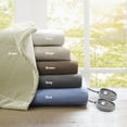 thumbnail image 4 of Beautyrest Electric Micro Fleece Heated Solid Blanket, Queen, Gray, 4 of 10