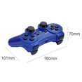 thumbnail image 4 of Btafrte Para PS3 Bluetooth-Compatible Gamepad Dual Vibration Controller para PS 3 Azul, 4 of 9