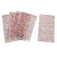 thumbnail image 3 of Baohd 5 Pcs Crystal Rhinestone Self Adhesive Gem Embellishment Stickers Multi 4mm, 3 of 8