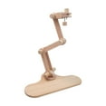 thumbnail image 2 of Embroidery Hoop Stand Adjustable Embroidery Hoop Holder Portable Rack Hands Free Woods Desktop Frame Tabletop Needlepoint Stand for Art Craft, 2 of 8