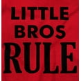 thumbnail image 2 of Little Brothers Rule Cute Younger Bro Youth T Shirt Tee Boys Infant Toddler Brisco Brands 12M, 2 of 5