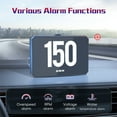 thumbnail image 3 of TAPDRA OBD2 HUD Display for Vehicles 2008+ Real-time Data RPM Fuel Consumption Voltage Performance Test Diagnostic Tool, 3 of 4