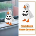 thumbnail image 3 of Iumwxz Porch Goose Outfits Magnetic Goose Statue with Mini Hoodie Outfit - Tabletop Decor Accessory for Desk, Porch, and Home Decor - Whimsical Goose Costume & Conversation Piece, 3 of 9