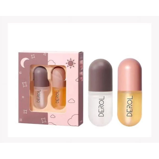 Juego de relleno de labios, esencia para el cuidado de los labios, potenciador de labios, reparación hidratante, Reduce el labio fino para