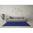 thumbnail image 3 of Ahgly Company Indoor Rectangle Abstract Blue Contemporary Area Rugs, 8' x 12', 3 of 4