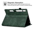thumbnail image 4 of GSFY Case for Galaxy Tab S8/S7 11 inch 2022/2020, PU Leather Wallet Stand Protective Smart Shell with Pen Holder Auto Sleep Wake for Samsung Galaxy Tab S8/S7 SM-X700/X706/T870/T875, Green Blocks, 4 of 7
