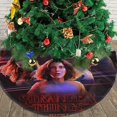 thumbnail image 3 of Falda para árbol de Navidad de Stranger Things, suave y divertida, decoración navideña navideña de granja de 30", 3 of 4