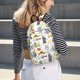 thumbnail image 5 of Balery New York Mochila Clásica Impresa Básica para Viaje, Mochila Escolar Resistente al Agua, Mochila de Lona con Correas Ajustables-Medium, 5 of 5