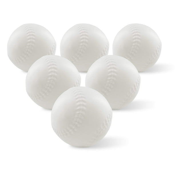 Little Tikes Toddler Baseball Balls 6 Pack of Oversized Plastic