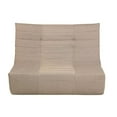 thumbnail image 3 of Deko Living 5 Piece Brown Outdoor Compressed Foam Loveseat Sofa Chairs and Table Set, 3 of 10