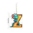 thumbnail image 3 of Cute Christmas Tree Decorations Flat Printed Acrylic Christmas Hanging Ornaments, Lovely Pet Pendant with Hanging Rope for Xmas Party, Scratchproof Colorfast Holiday Decor and Gift for Animal Lovers, 3 of 6