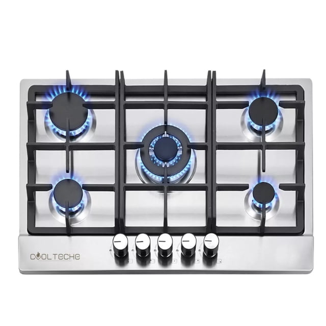 Parrilla de gas Empotrable COOL TECHE 5 quemadores acero Inoxidable JY-S76-501