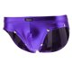thumbnail image 5 of Prettyia - Ropa interior con bolsa de calzoncillos metálicos para Púrpura SM SunniMix Ropa interior brillante de los hombres, 5 of 8