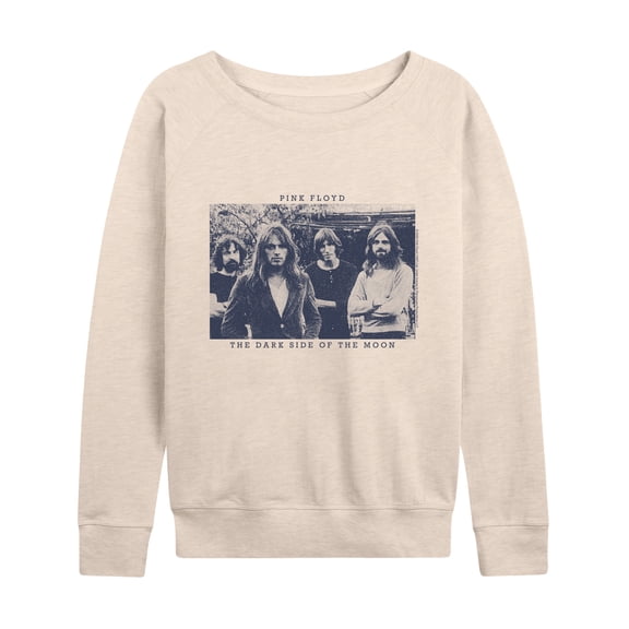 Pink Floyd - Dark Side Of The Moon - Women's French Terry Long Sleeve Pullover