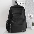 thumbnail image 3 of Bolso Mochila Mujer Moda Mochilas Escolares Gran Capacidad para Deportes al Aire Libre (Negro), 3 of 8