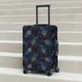 thumbnail image 6 of Pofeuu Peacock Feathers Print Luggage Suitcase Cover Protector Luggage Washable Covers Aesthetic for 18/24/28/32 inch Luggage（No luggage included）-X-Large, 6 of 7