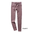 thumbnail image 3 of Mallas acanaladas sin costuras para mujer, ropa deportiva para Fitness, pantalones de levantamiento de cadera, Push Up para mujer, a rayas, para Prendas para la parte inferior del cuerpo Púrpura L Qarigey AP019373-18, 3 of 6
