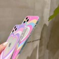 thumbnail image 4 of Compatible with iPhone 13 Pro Max Cute Love Heart Case for Women Girls,Soft TPU Swirls Painting Art Heart Pattern Full Body Protection Shockproof Case for iPhone 13 Pro Max 6.7"-Colorful, 4 of 10