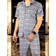 thumbnail image 4 of Pijama De Hombre 2 Piezas Pantalón Y Playera Tela Suave, 4 of 5