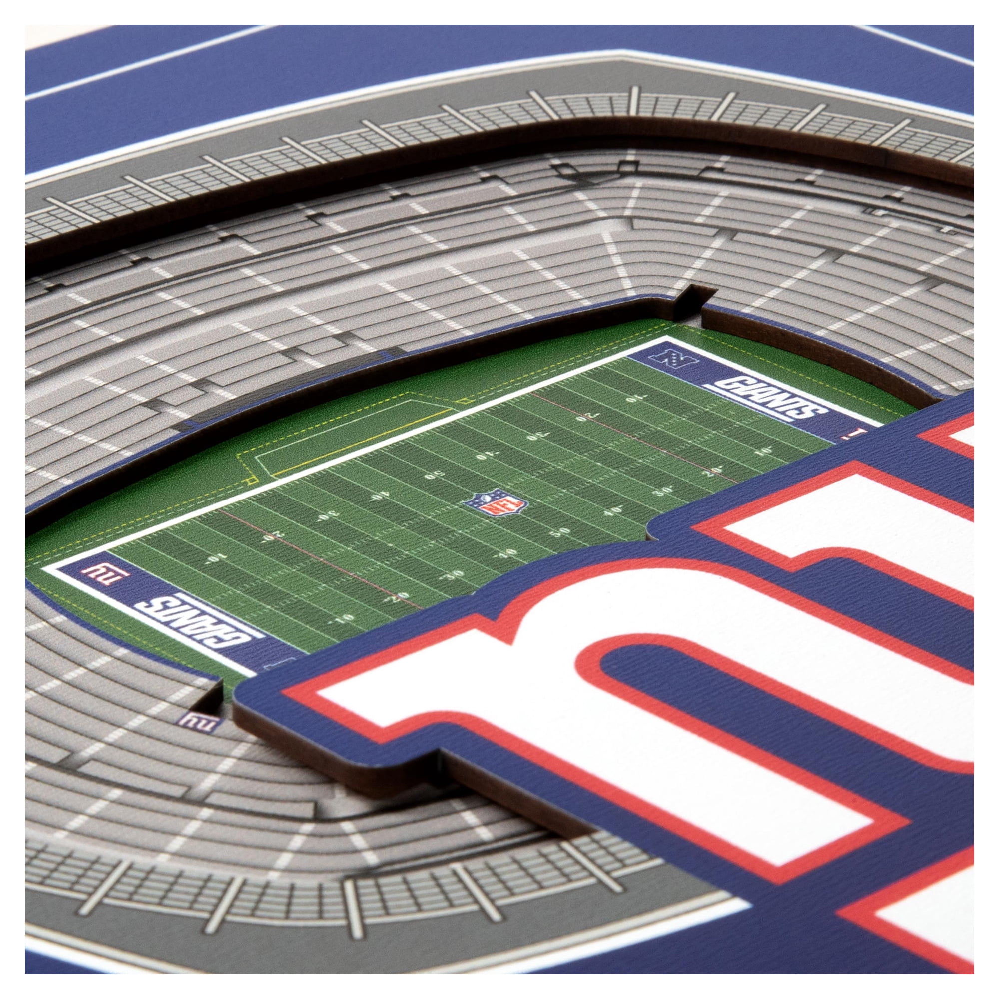 IDNA New York Giants 12" x 12" Stadium Series 3D Wall Art