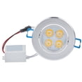 thumbnail image 2 of Foco Empotrable De Luz De Techo Led Regulable De 4*1W, Luz Descendente, Blanco Frío, 220V Advancent HA024186-01, 2 of 7