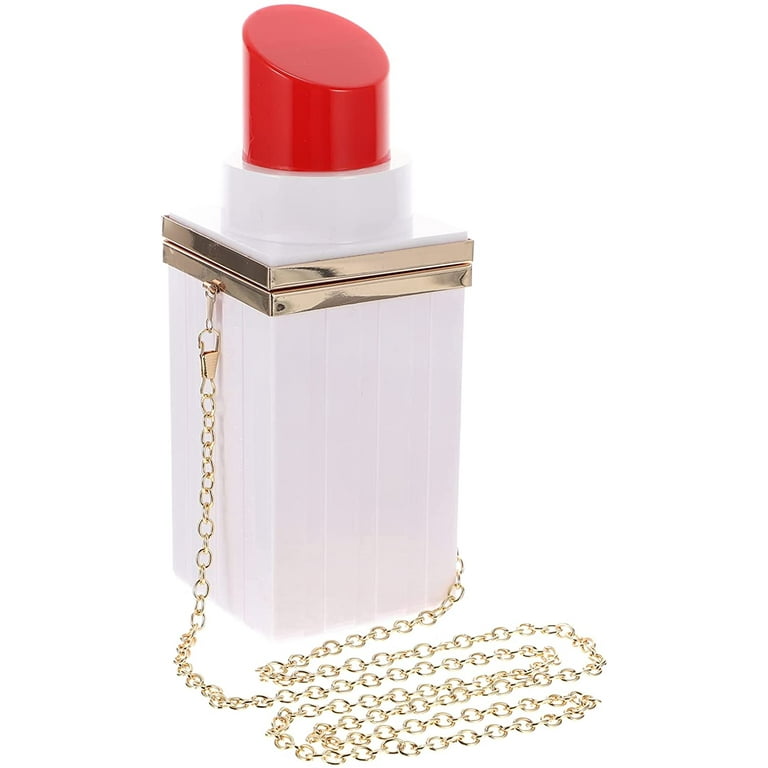 Chain Lipstick Shoulder Bag, Handbag Crossbody Lipstick