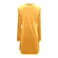thumbnail image 4 of DHFJKG Women Cowl Neck Velvet Dress Long Sleeve Evening Party Gown Soft Loose Tunic Comfortable Spring Clothes Carnival Versatile Dresses, 4 of 5