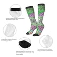 thumbnail image 3 of Naloa Summer Thigh High Socks Extra Long Stretchy Sock Women Over Knee High Opaque Stocking Daily Wear, 3 of 6