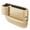 Right Beige, variant on Pebbuoy Car Seat Gap Storage Box with Cup Holder Large Capacity Wear Resistant Waterproof Center Console Car Interior Organizer