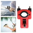 thumbnail image 5 of Removable Fishing Rod Bracket - Boat Fishing Rack ,Aluminum Alloy ,Adjustable Mount Holder ,Boat Rod for Fishing Tackle Tools - Red, 5 of 10