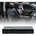 thumbnail image 3 of 9 Band Car Stereo Tone Control Adjustable 12V DC Subwoofer Output Equalizer Audio Amplifier, 3 of 7