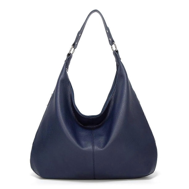 Bolso de mano para mujer, bolso de mano para mujer, bolso de hombro con asa superior de piel sintética suave y gran capacidad.