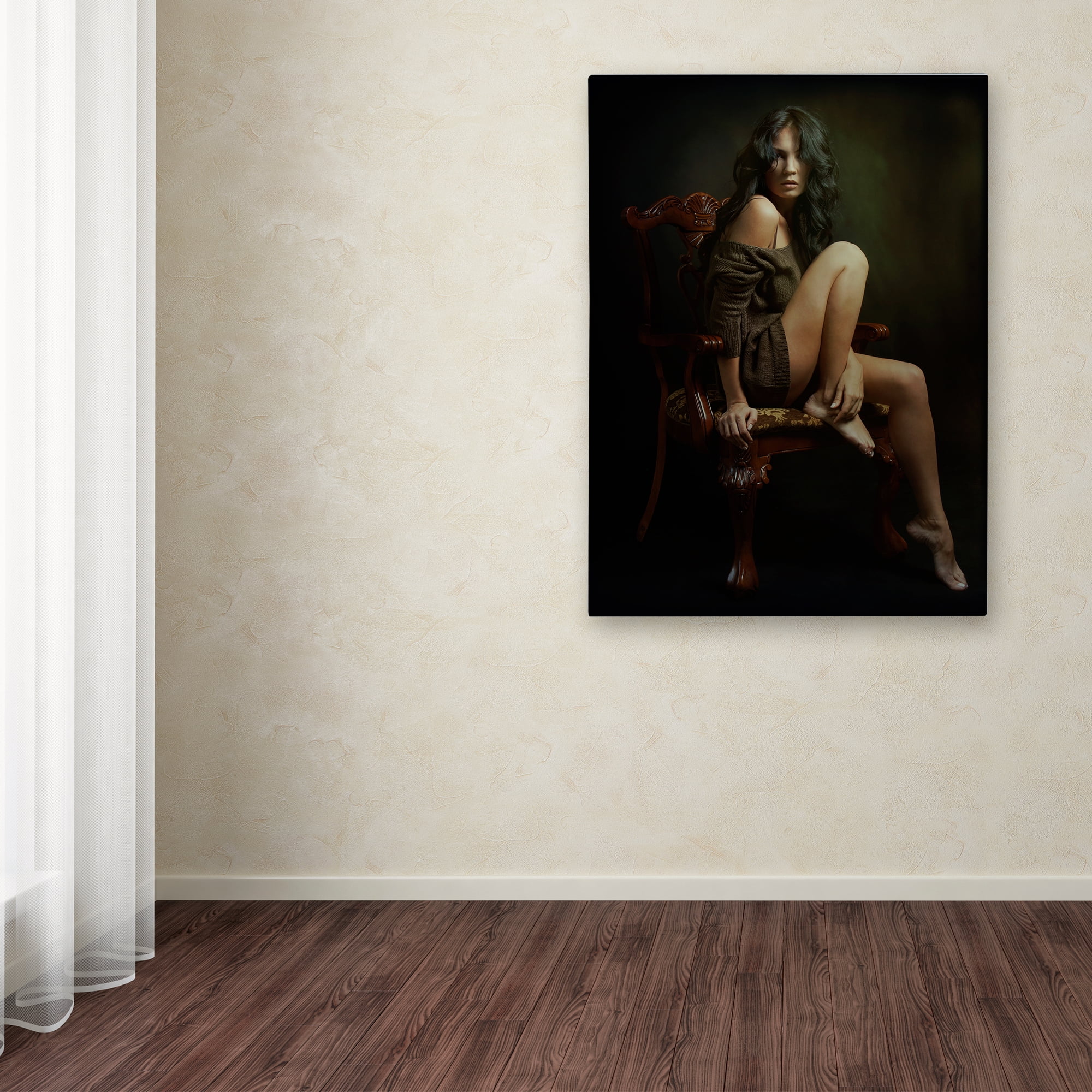 Zachar Rise 'Portrait Of Helen' Canvas Art