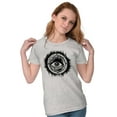 thumbnail image 4 of Eye Symbolic Spiritual Compass Womens Slim Fit Graphic Tee Brisco Brands M, 4 of 5