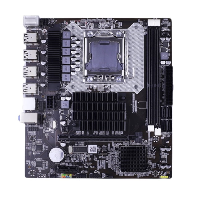 Placa madre X58PRO2 de 1366 pines con soporte de memoria ECC