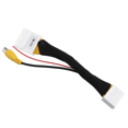 thumbnail image 3 of 4X Car 24Pin Video Input Switch Reverse Parking Camera RCA Adapter Cable for Stepway Vivaro Sandero 4, 3 of 6
